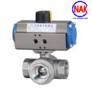 Giới Thiệu Van Bi 3 Ngả Nối Ren Điều Khiển Khí Nén AUTOMA